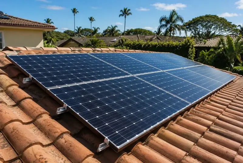 Installation de panneaux solaires à Saint-Christophe-du-Bois